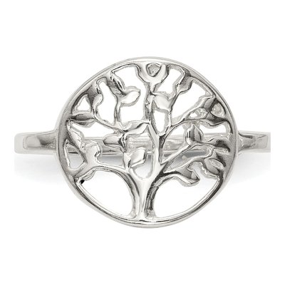 Sterling Silver Tree Ring – view 5