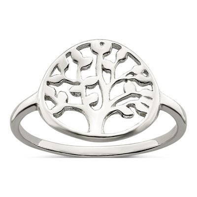 Sterling Silver Tree Ring