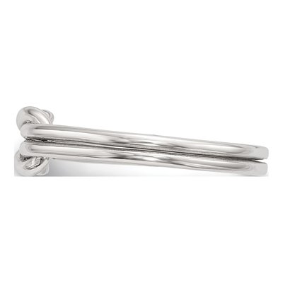 Sterling Silver Love Knot Ring – view 4