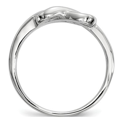 Sterling Silver Knot Ring – view 3