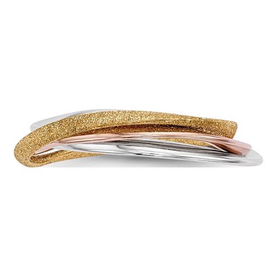 Sterling Silver Intertwined Ring – view 4