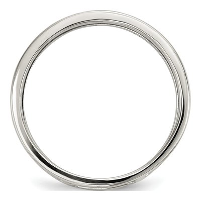 Sterling Silver Diamond Ring – view 3
