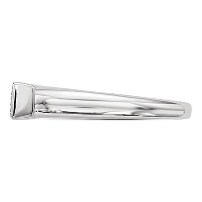 Sterling Silver CZ Ring – view 3
