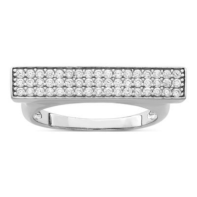 Sterling Silver CZ Ring
