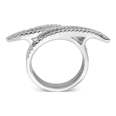Sterling Silver CZ Pure Fire Ring – view 2