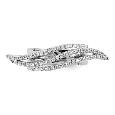 Sterling Silver CZ Pure Fire Ring – view 4