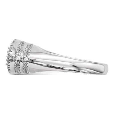 Sterling Silver CZ Pure Fire Ring – view 3