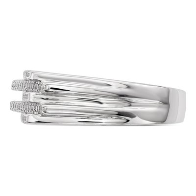 Sterling Silver CZ Pure Fire Ring – view 3