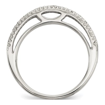Sterling Silver CZ Ring – view 3