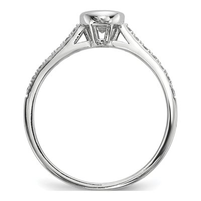 Sterling Silver CZ 3-Ring Stack Set – view 7