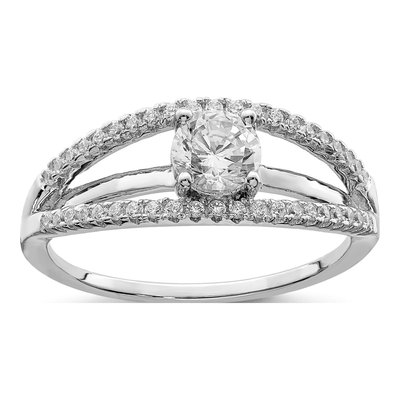 Sterling Silver CZ Ring