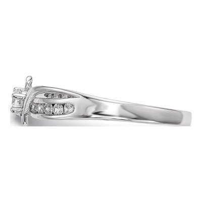 Sterling Silver CZ Ring – view 4