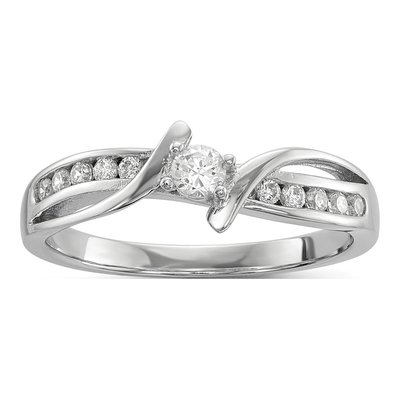 Sterling Silver CZ Ring