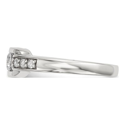Sterling Silver CZ Ring – view 3