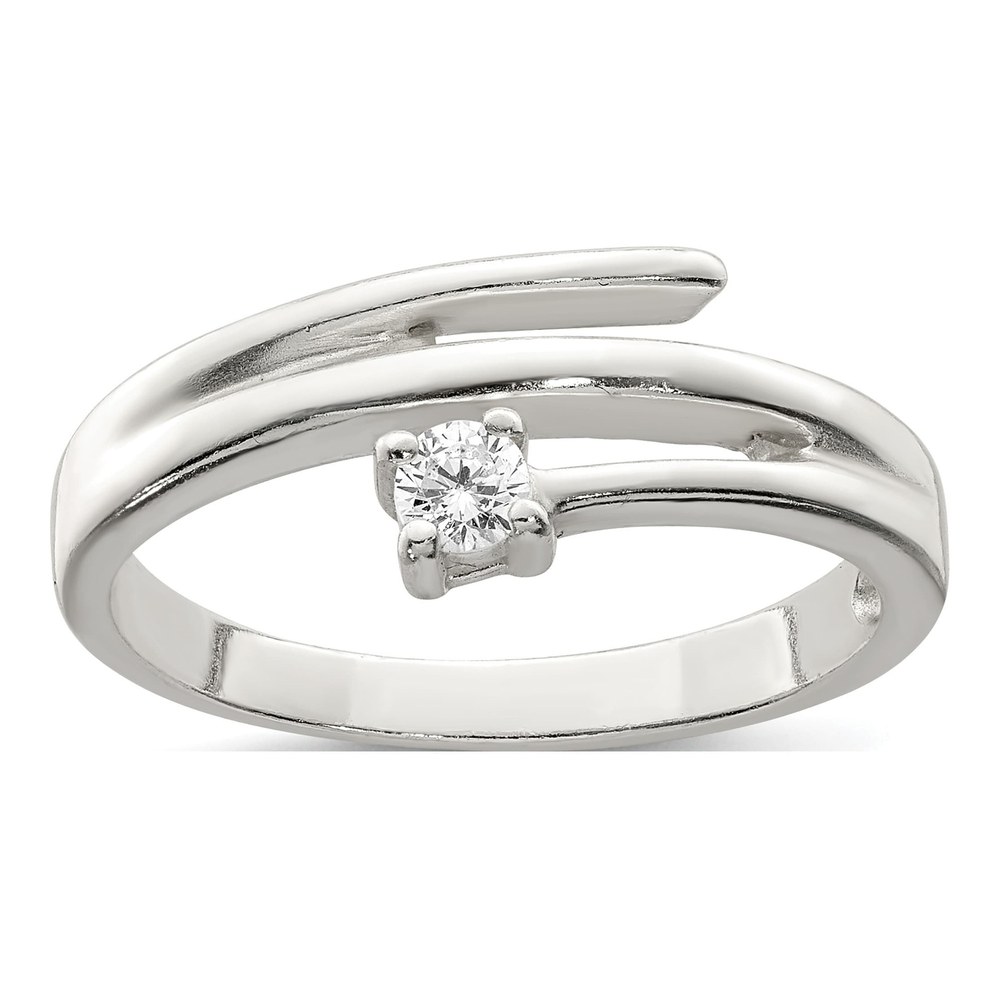 Sterling Silver Cz Ring
