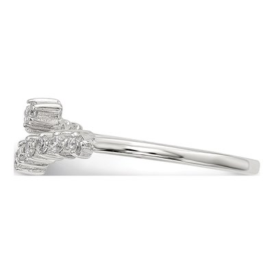 Sterling Silver CZ Ring – view 4
