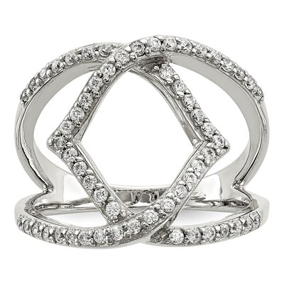 Sterling Silver CZ Ring