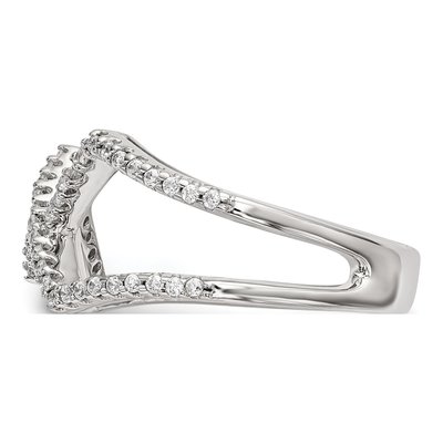 Sterling Silver CZ Fashion Ring – view 3