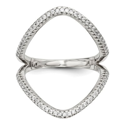 Sterling Silver CZ Ring – view 5