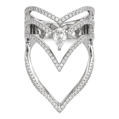 Sterling Silver CZ Pure Fire Ring – view 5
