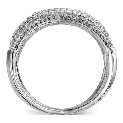 Sterling Silver CZ Ring – view 2