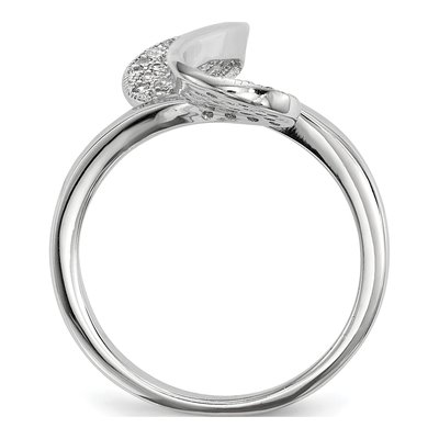 Sterling Silver CZ Ring – view 3