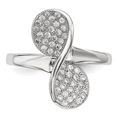 Sterling Silver CZ Ring – view 5