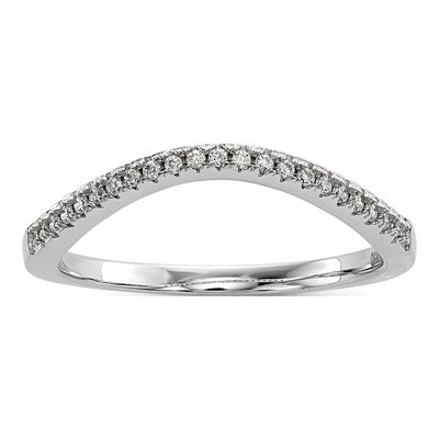 Sterling Silver Rhodium-Plated Cz 3 Ring Set – view 6