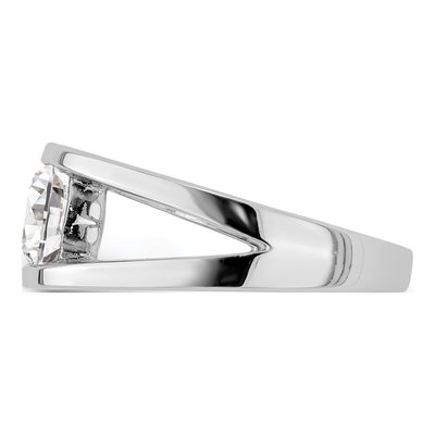 Sterling Silver CZ Ring – view 3