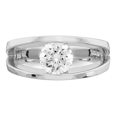 Sterling Silver CZ Ring – view 4
