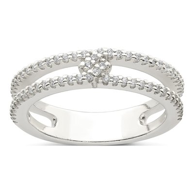 Sterling Silver CZ Ring
