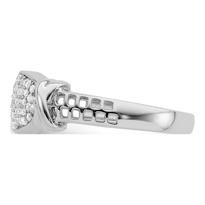 Sterling Silver CZ Ring – view 4