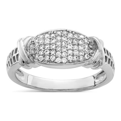 Sterling Silver CZ Ring