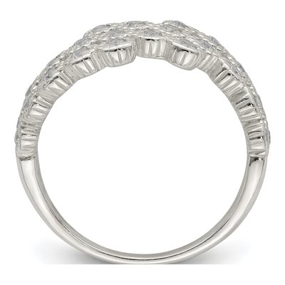 Sterling Silver CZ Ring – view 3