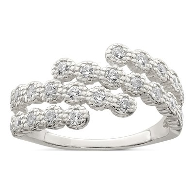 Sterling Silver CZ Ring