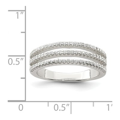 Sterling Silver CZ Ring – view 6