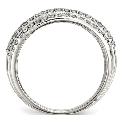 Sterling Silver CZ Ring – view 3