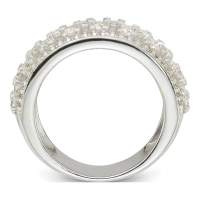 Sterling Silver CZ Ring – view 2