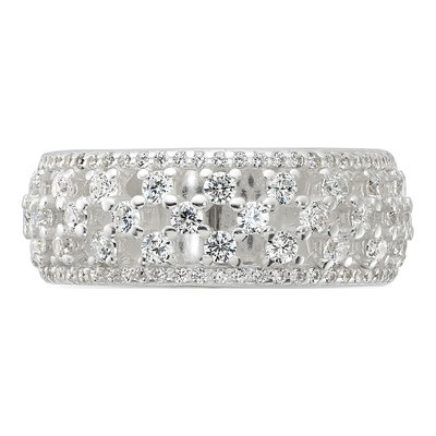 Sterling Silver CZ Ring – view 4