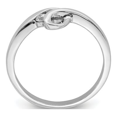 Sterling Silver CZ Ring – view 2