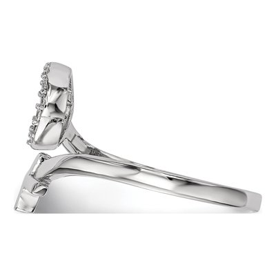 Sterling Silver CZ Ring – view 4