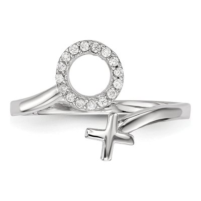 Sterling Silver CZ Ring – view 5