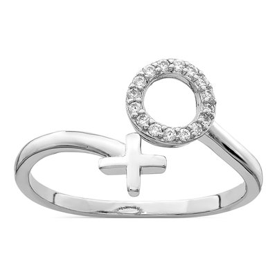 Sterling Silver CZ Ring