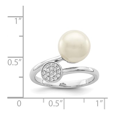 Sterling Silver CZ Ring – view 6