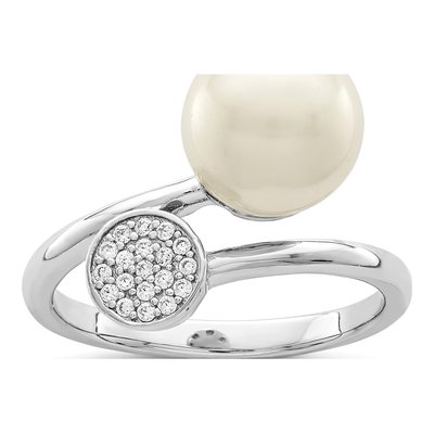 Sterling Silver CZ Ring