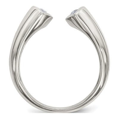 Sterling Silver CZ Ring – view 3