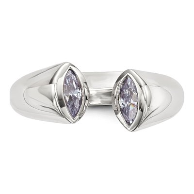 Sterling Silver CZ Ring – view 5
