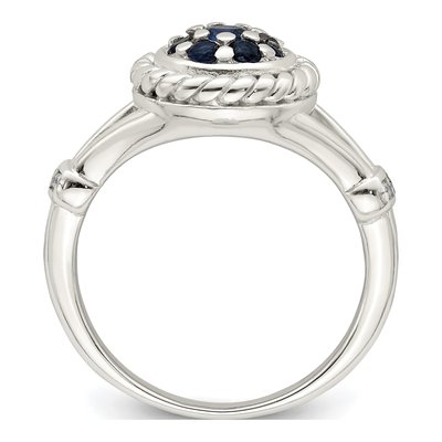 Sterling Silver CZ Ring – view 3