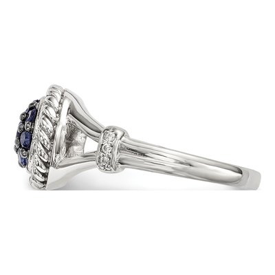 Sterling Silver CZ Ring – view 4