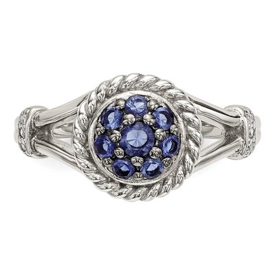 Sterling Silver CZ Ring – view 5